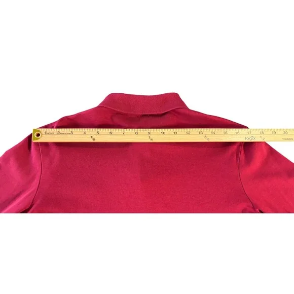 Polo Ralph Lauren Mens Red Long Sleeve Polo Shirt Classic Fit Small S P Pony - Picture 5 of 8